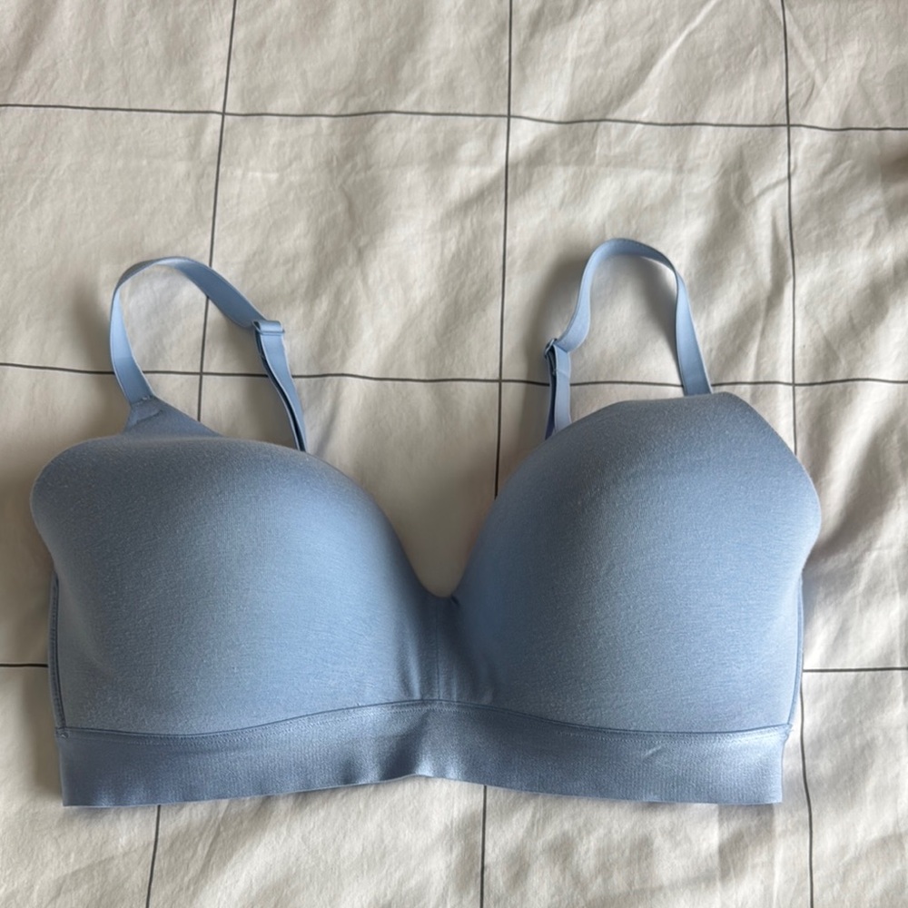 PINK Victoria's Secret Blue T-Shirt Bra